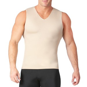 Insta Slim Compression Sleeveless V-Neck Tank VS00N1 - 1 of 4