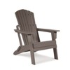 Aoodor Folding Adirondack Chair HDPE Outdoor All-Weather Chair for Patio, Garden, Backyard, Lawn, Fire Pit - 2 of 4
