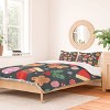 Deny Designs Full/Queen Emanuela Carratoni Ditsy Christmas Duvet Cover and Pillow Sham - 2 of 4