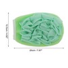 Unique Bargains Double Side Bath Flower Shower Gloves for Bathroom 7.87"x4.92" 1 Pc - 2 of 3