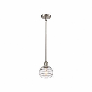 Rochester - 1 Light Stem Hung Mini Pendant In Industrial Style-7.88 Inches Tall and 5.88 Inches Wide - 1 of 1