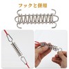 Unique Bargains Rope Buckle Tensioner Silver Tone 4 Pcs - 4 of 4