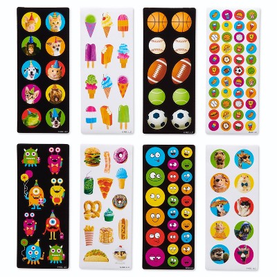 536ct Sports, Animals, and Ice Cream Stickers