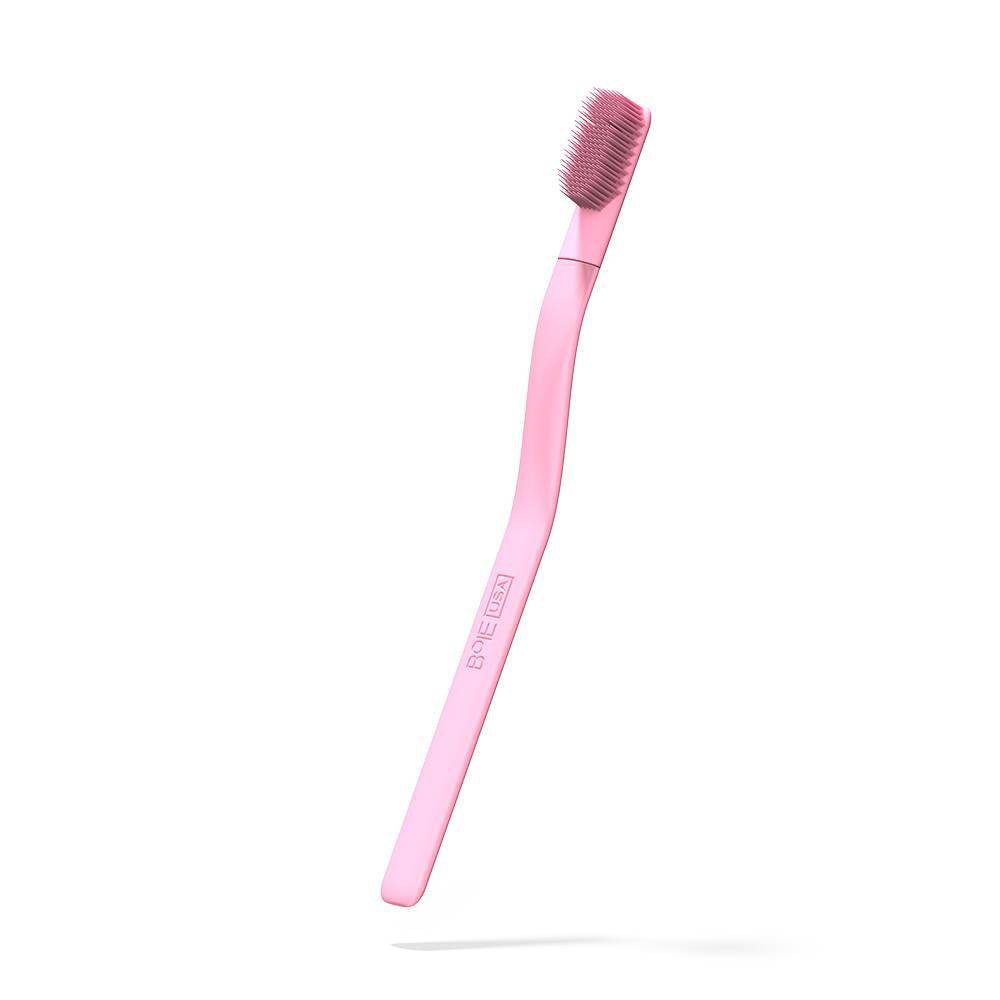 Photos - Electric Toothbrush Boie USA Manual Toothbrush - Pink - Extra Soft