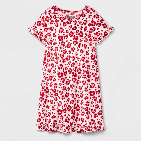 Girls' Short Sleeve Nightgown - Cat & Jack™ Pink Xs : Target