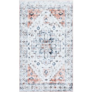 Martha Stewart Traditional MSRW109 Machine Washable Skid Resistant Power Loomed Indoor Rugs - 1 of 4