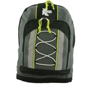 K-Cliffs 15" Student Backpack Lightweight Bungee School Bookbag Unisex Travel Hiking Daypack - 1 of 4