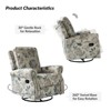 Kaspar Manual Swivel Glider Recliner Set of 2|HULALA HOME - 3 of 4