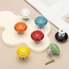 Unique Bargains Ceramic Round Drawer Dresser Closet Cabinet Knobs 2 Pcs - 3 of 4