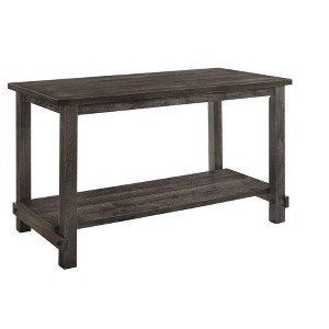 NicBex Dining Table 60" Modern Rectangular Counter Height Wooden Dining Table for Dining Room - 1 of 4