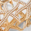 Pearled Starfish Claw Hair Clip - A New Day™ Gold - 2 of 2