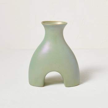 8.125" Ceramic Vase - Opalhouse™ designed with Jungalow™