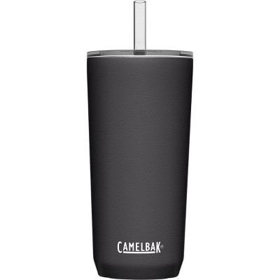 CamelBak 20oz Vacuum Insulated Stainless Steel Straw Tumbler - Black