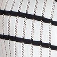 black and white stripe