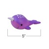 ArtCreativity 5" Scented Squeezy Narwhals Toy (Set of 4) - 3 of 4