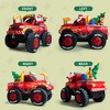 Itopfox 8.5 FT Santa Off-Roader Inflatable Truck with 15 LED Lights Waterproof Outdoor Christmas Decoration for Yard Lawn 1 Piece - 4 of 4