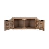 Kate & Laurel All Things Decor 30" Mezzeta Decorative Wood Wall Cabinet Natural - 4 of 4