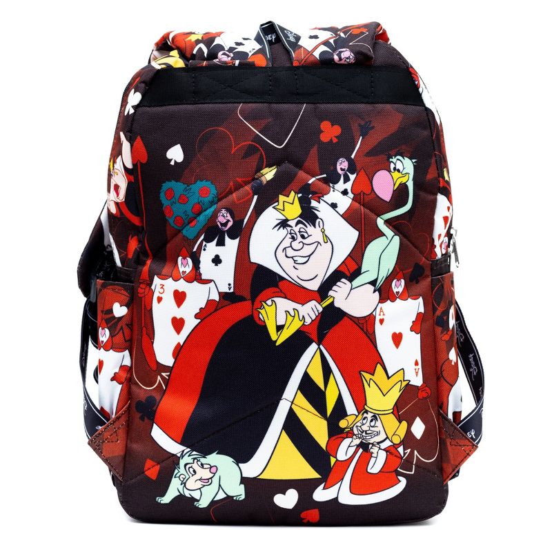 Wondapop Disney Alice in Wonderland Queen of Hearts 17" Full Size Nylon Backpack, 4 of 7