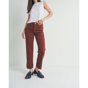 Women's Slim Vintage Straight Jean - JUST BLACK DENIM - 1 of 4