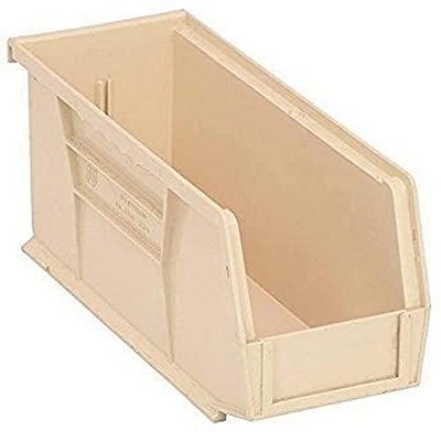 Quantum Storage Systems Bin, Stacking Or Hanging, 4-1/8"W X 10-7/8"D X 4"H