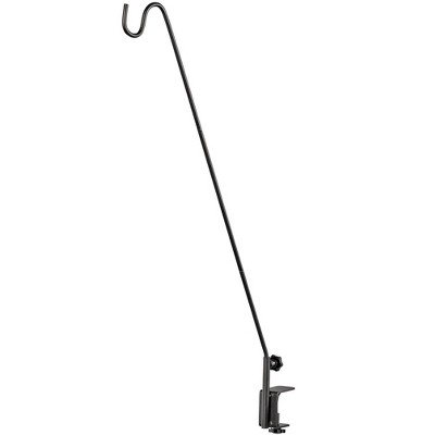 Collections Etc Heavy Duty Iron Deck and Fence Railing Hook NO SIZE