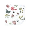 Hudson Baby Infant Girl Flannel Cotton Washcloths, Hummingbird Garden 12 Pack, One Size - 3 of 4