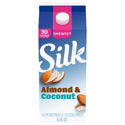 Silk Unsweetened Almond Coconut Milk Blend - 0.5gal