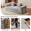 KTMBDW Compression Sofa, Convertible Floor Sofa Bed with Pillow Back Support Armrest, Comfy Foldable Sofa Bed Compressed Sofa for Living Room, Bedroom - 4 of 4