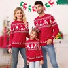 Pullover Christmas Sweaters for Women Long Sleeve Crew Neck Sweater with Snowflakes Pattern Sweater Jacquard Knit Sweater - 4 of 4