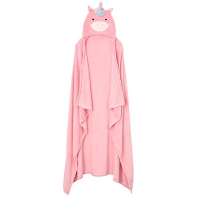 The Lakeside Collection Kids' Character Hooded Fleece Throw