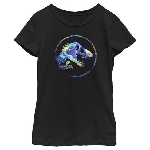 Girl's Jurassic World Earth Day T. Rex Logo T-Shirt - image 1 of 4