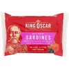 King Oscar Sardines in Extra Virgin Olive Oil Mediterranean Style - Case of 12 - 3.75 oz - 2 of 2