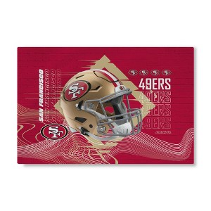 NFL Wavelength Washable Rug 20X32 Inches - 1 of 4