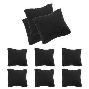 Unique Bargains Jewelry Storage Display Velvet Bracelet Watch Pillow 3.1" x 3.5" 12 Pcs - 1 of 4
