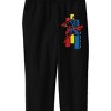 Superman Flying Superhero Youth Boy's Black Jogger Pants - 2 of 3