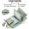 FATMOON Women’s Wallet - Slim RFID Blocking Bifold Wallet -with Zipper Coin Pocket,Lightweight & Stylish for Travel,Daily Use and Shopping - 2 of 4