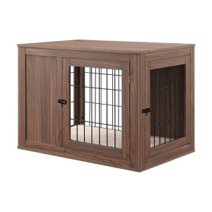 unipaws Double Doors Dog Crate - 1 of 4