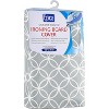 EPICA Silicone Coated Ironing Board Cover – Scorch & Stain Resistant, 15"x54", Grey Circles Design - 4 of 4