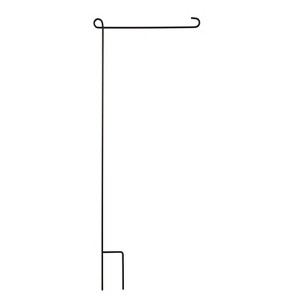 Evergreen Flag Elegant Sturdy Metal Garden Flag Stand - 18" Long x 44" High - 1 of 4
