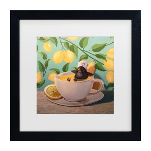 Trademark Fine Art - Lucia Heffernan When Life Gives You Lemons Matted Framed Art - 1 of 4