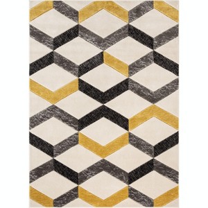 Well Woven Mandy Modern Geometric Zigzag Stripes Area Rug - 1 of 4
