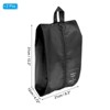 Unique Bargains Waterproof Outdoor Travel Portable Zipper Shoes Bags 2 Pcs - 2 of 4