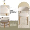 Racxily Dining Chair Set of 2 Pieces, Modern Dining Chair, Suitable for Dining Room, Kitchen and Living Room, Comfortable and Durable - 3 of 4