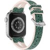 Worryfree Gadgets Silicone Shiny Slim Band for Apple Watch 38/40/41mm, 42/44/45mm iWatch Series 8 7 6 5 4 3 2 1 & SE- Assorted Colors - 2 of 3