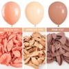 PartyWoo Balloons Nude Boho Apricot Beige 18 12 10 5 Inch 100 pcs - 4 of 4