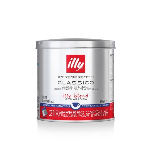 illy Capsule Caffè Iperespresso Tostato Classico Lungo, Confezione da 100  Capsule : : Alimentari e cura della casa