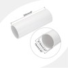 Unique Bargains PVC Water Plumb DIY Crafts High Impact Rigid Round Pipes 8" Length - 2 of 4