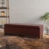 NicBex Modern 50.85" Storage Bench Wood Accent Stools with Nailhead Trims and Button Tufted for Bedroom and Entryway - 3 of 4