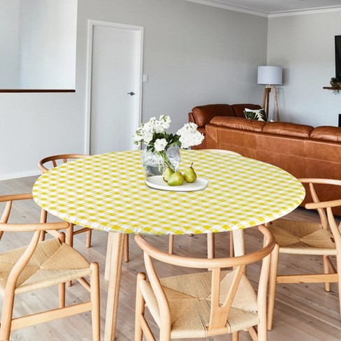 Round store fitted tablecloths