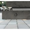 Outdoor Firepit Table, 48 x 24 Inch Rectangle Fire Pit Table, 50000 BTU Propane Fire Pits Table for Patio Set, two height options - 3 of 4